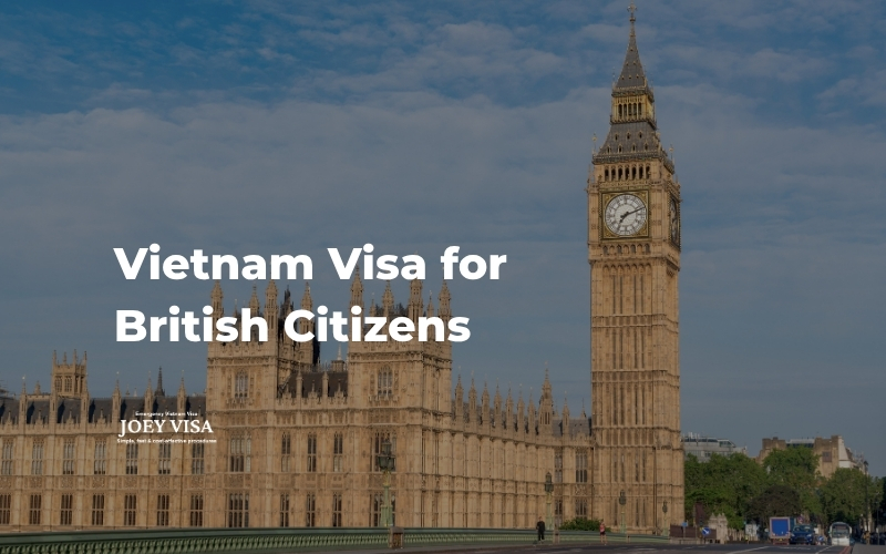 Vietnam Visa for British Citizens