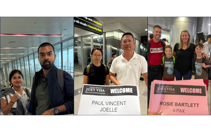 Fast track service by Joey Visa Vietnam